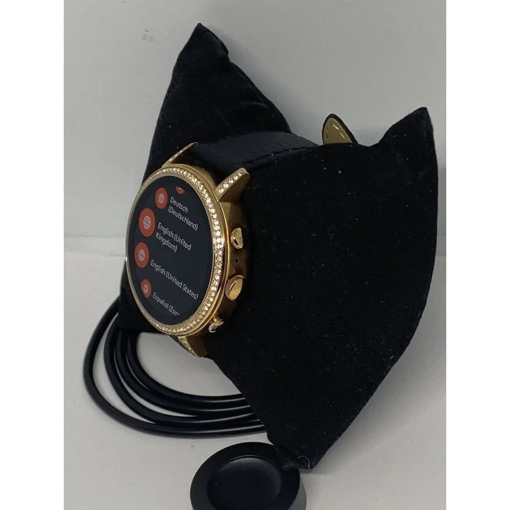 Fossil Gen 4 Authentic Digital Dial Smart Watch Custom Band FTW6030 AB169